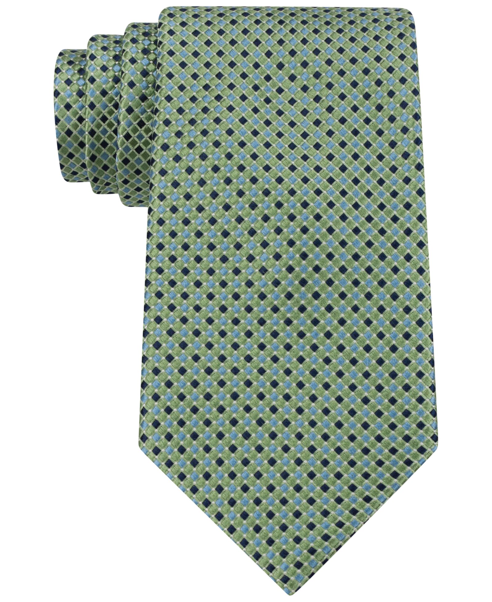 Мужской шелковый галстук Tommy Hilfiger Micro-Pattern Neat