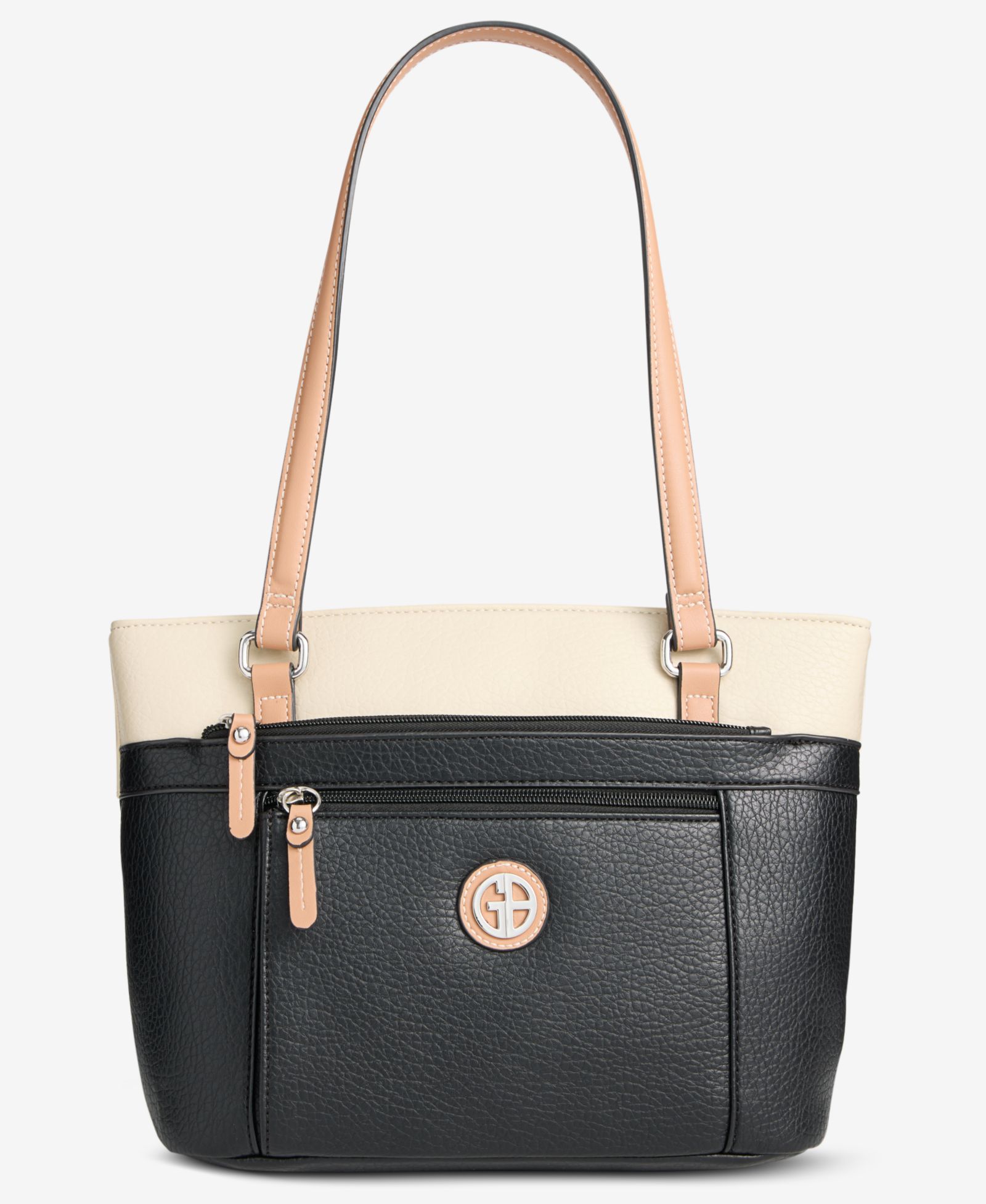 Giani Bernini Colorblock Pebble Tote, Exclusively at Macy's