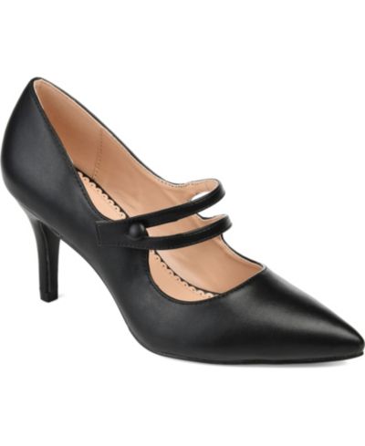 Journee Collection Женские туфли Mary Jane Sidney с острым носком