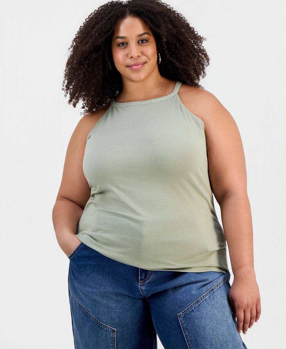 Aveto Trendy Plus Size майка на бретелях