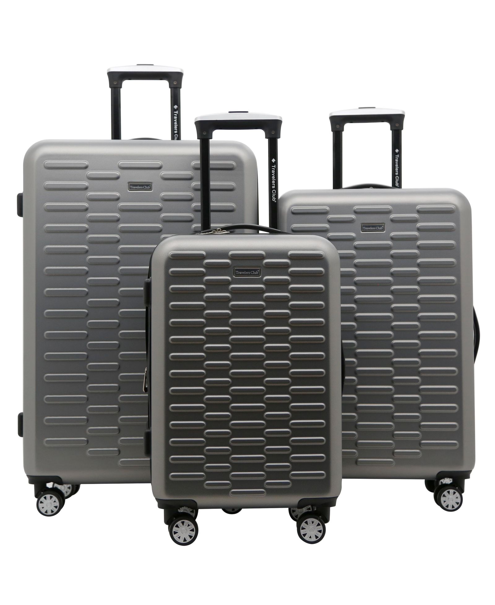Travelers Club 3-Pc. Shannon Spinner Expandable  Luggage Set
