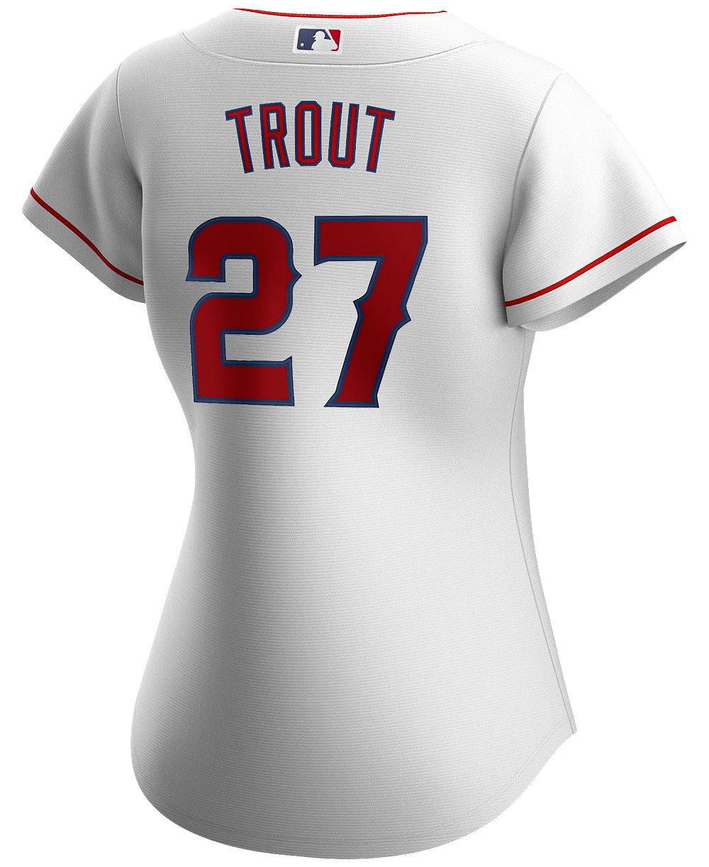 Женская реплика джерси Nike Mike Trout Los Angeles Angels Official Player