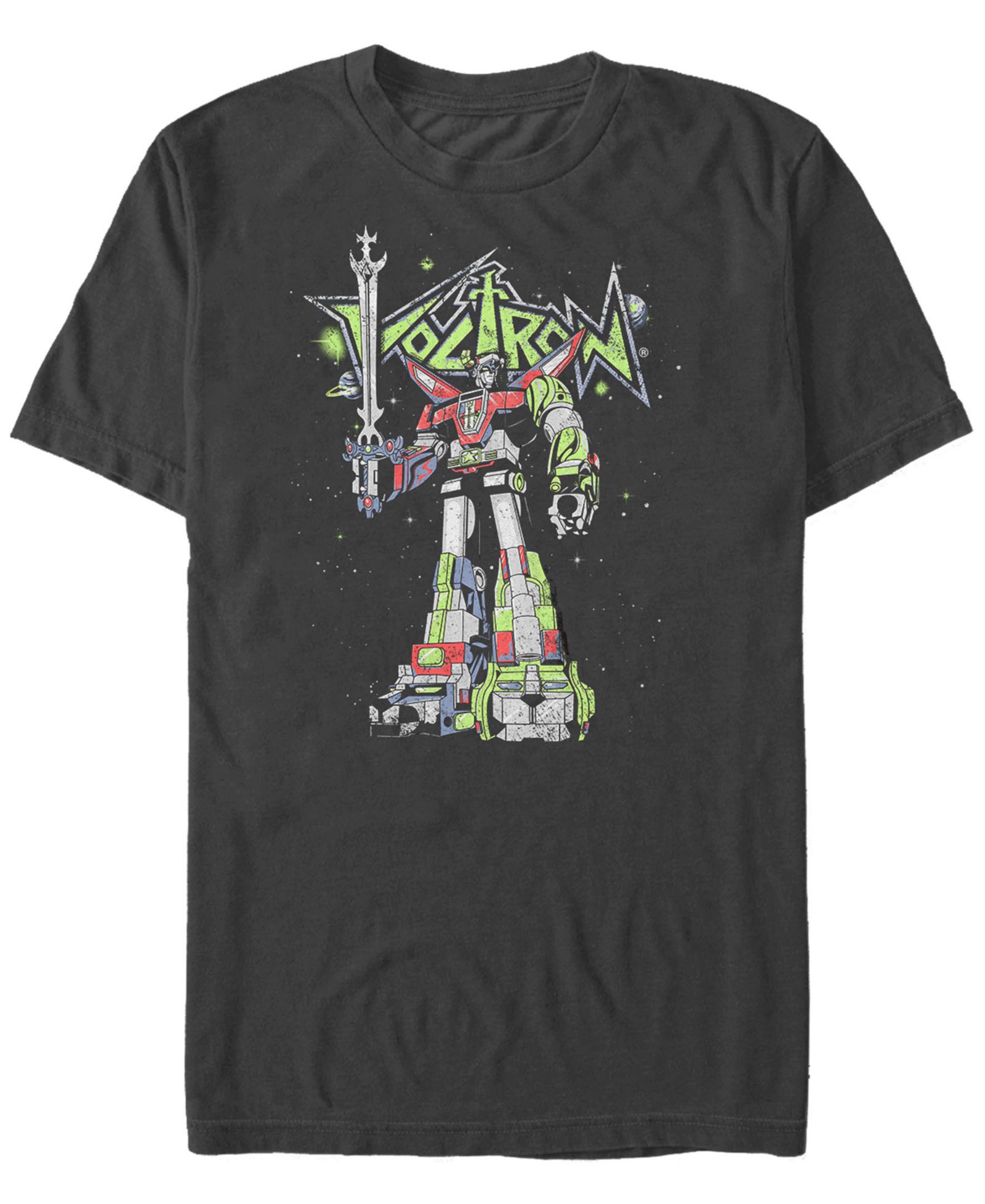 Мужская футболка Fifth Sun Voltron Defender of the Universe Poster Short Sleeve