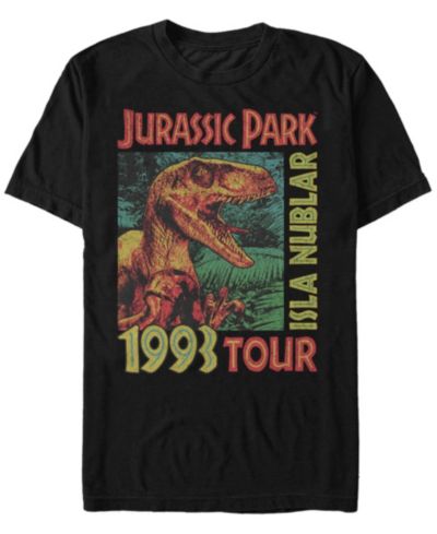 Мужская футболка Fifth Sun Jurassic Park Isla Nublar 1993 Tour с коротким рукавом