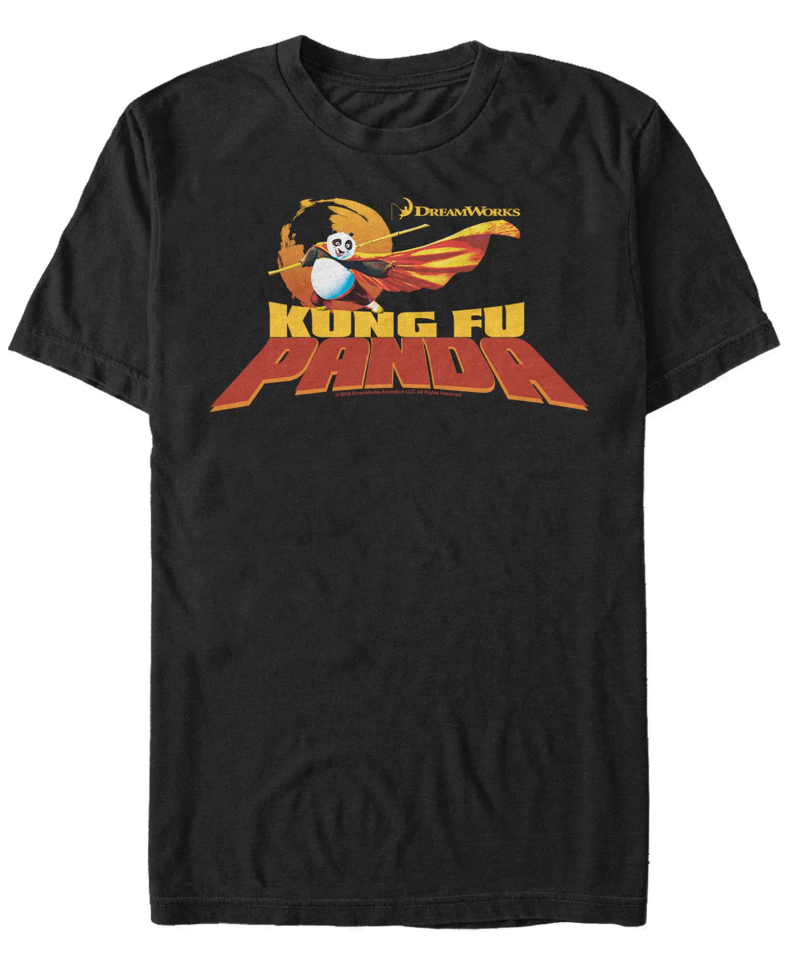 Мужская футболка Fifth Sun Kung Fu Panda Men's Po Title logo Short Sleeve
