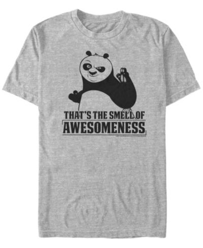Мужская футболка Fifth Sun Kung Fu Panda Po The Smell of Awesomeness с коротким рукавом