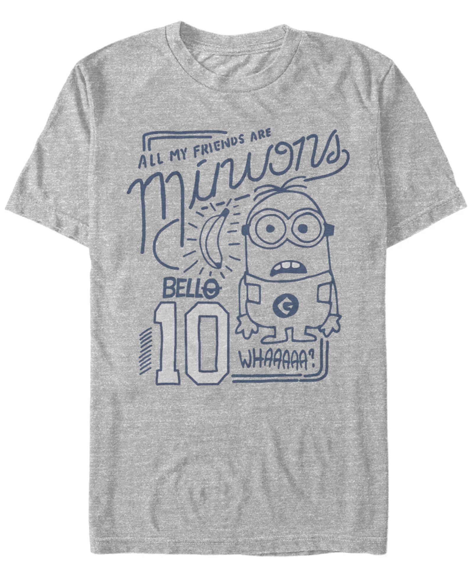 Fifth Sun Minions Мужской Bob All My Friends Are Short Sleeve T-Shirt