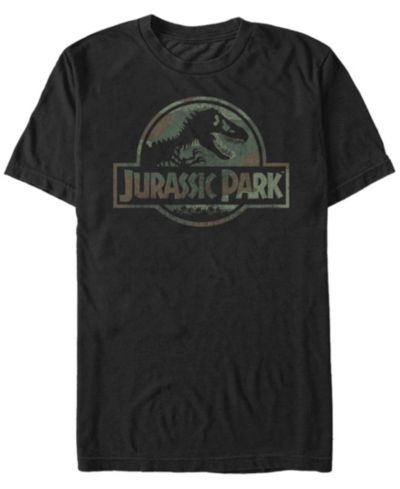 Мужская футболка Fifth Sun Jurassic Park Camo Fossil Logo Short Sleeve