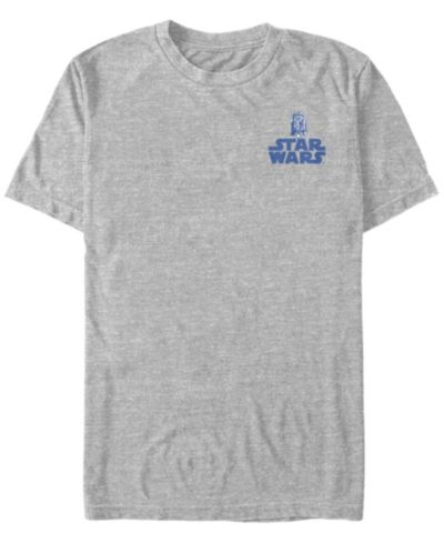 Футболка Fifth Sun Star Wars Men's R2-D2 Left Chest Logo Short Sleeve