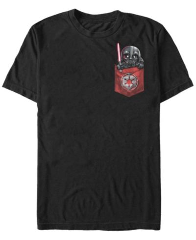 Мужская футболка Fifth Sun Star Wars Darth Vader Cutie Pocket Short Sleeve T-Shirt