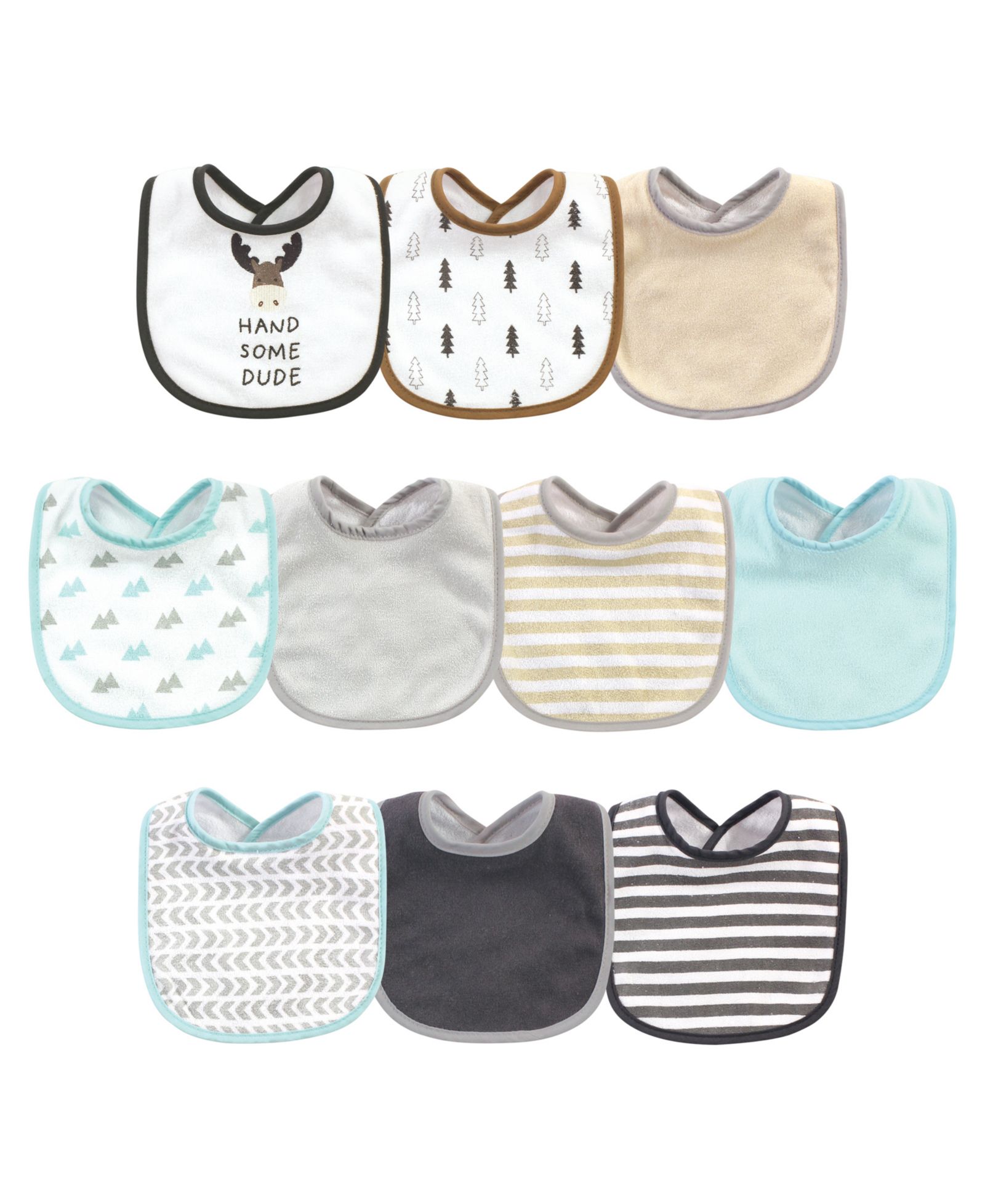Hudson Baby Essentials для кормления из смеси хлопка и полиэстера