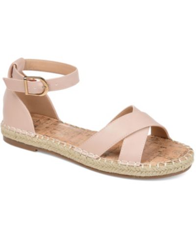 Journee Collection Женские эспадрильи Lyddia Flat Sandals