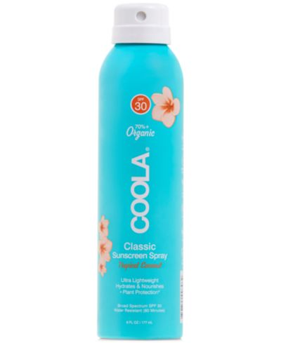 Coola Classic Спрей солнцезащитный SPF 30 - Tropical Coconut, 6 oz.