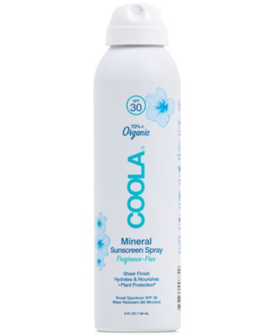 Coola Mineral Body солнцезащитный спрей SPF 30, 5 oz.