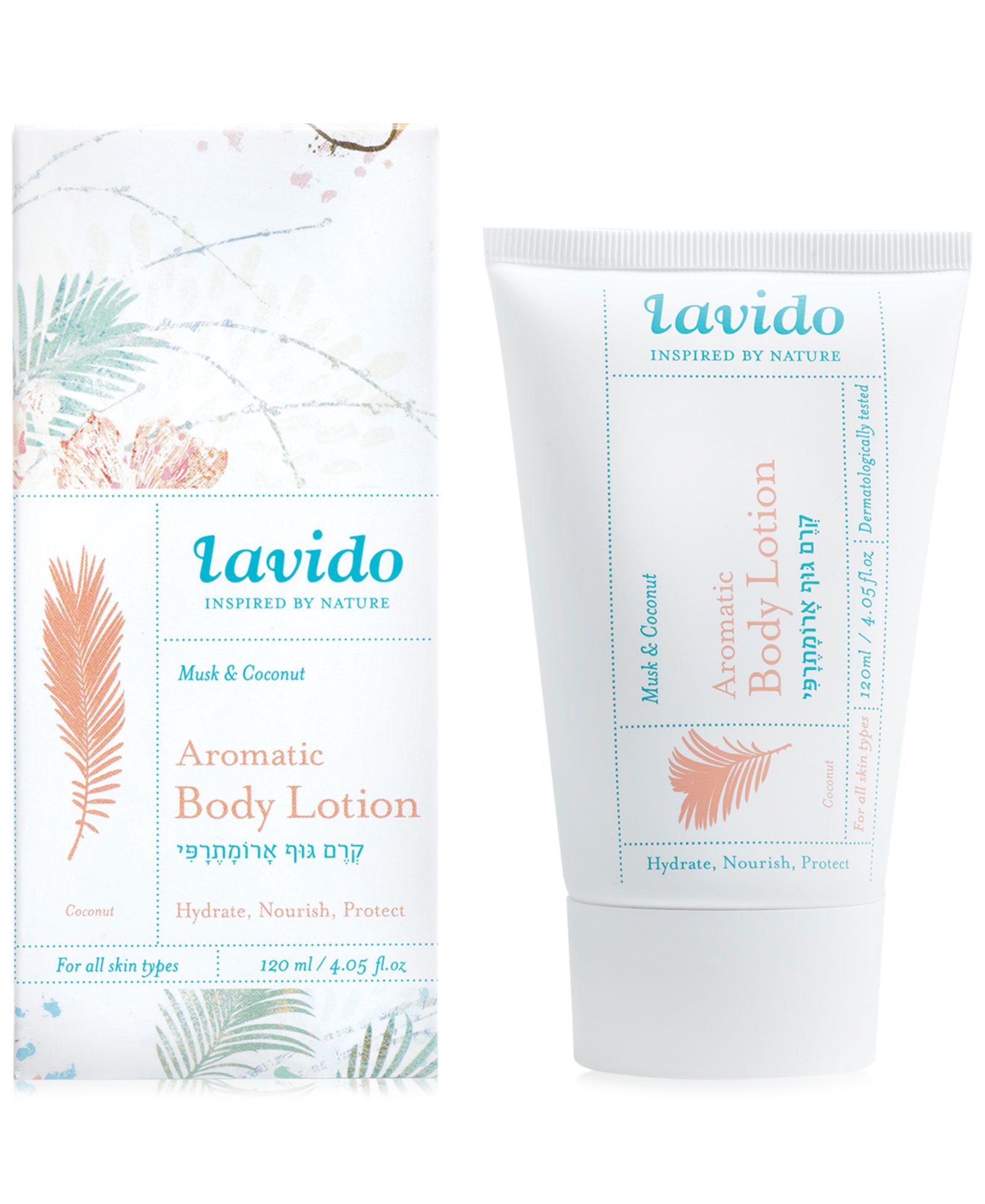 Lavido Aromatic Body Lotion - Musk & Coconut, 4.05-oz.