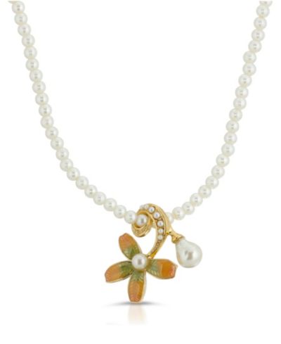 Эмалевый кулон 2028 Enamel Fantasia Fiori Floral