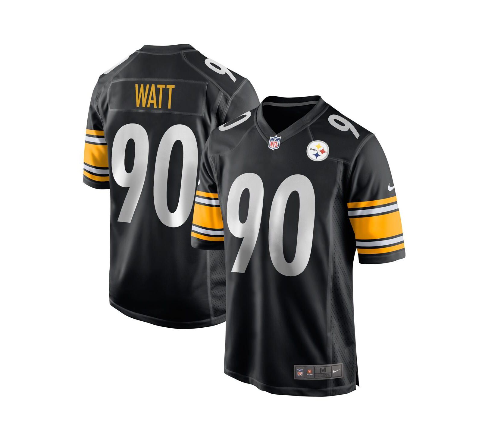 Nike Мужская джерси T.J. Watt Pittsburgh Steelers