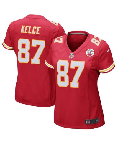 Women's Nike Travis Kelce Red Kansas City Chiefs Game Jersey