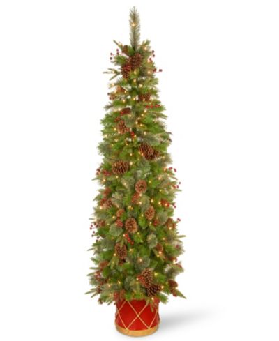 National Tree Company искусственная ель Colonial Fir с подсветкой, 6 ft.