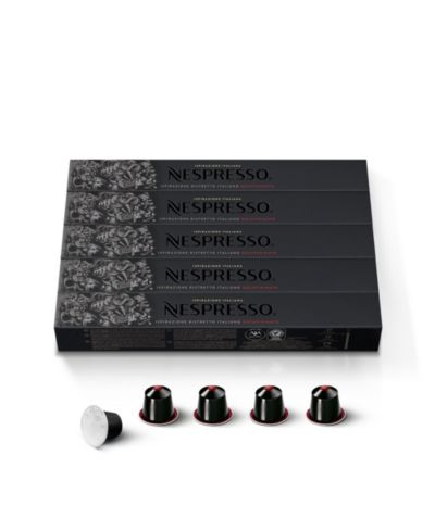 Капсулы Nespresso OriginalLine, Ristretto Decaffeinato, Dark Roast Espresso Coffee, 50 шт.