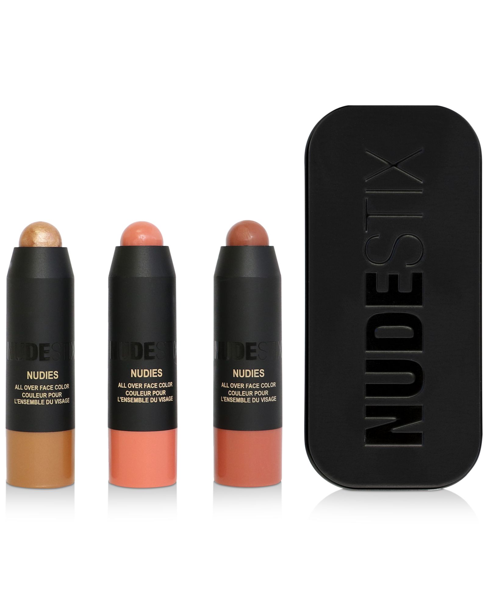 Набор мини-помад NUDESTIX, 4 шт.