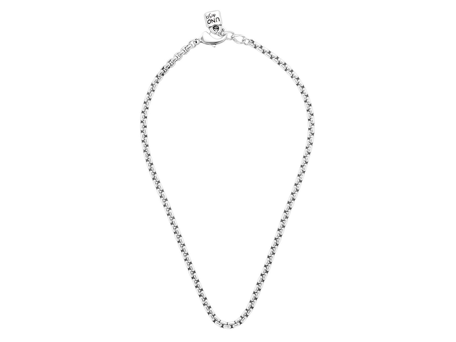 UNOde50 Sterling Silver Padlock Necklace