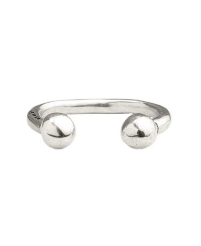 Браслет UNOde50 Sterling Silver and 18k Gold Zen Metal
