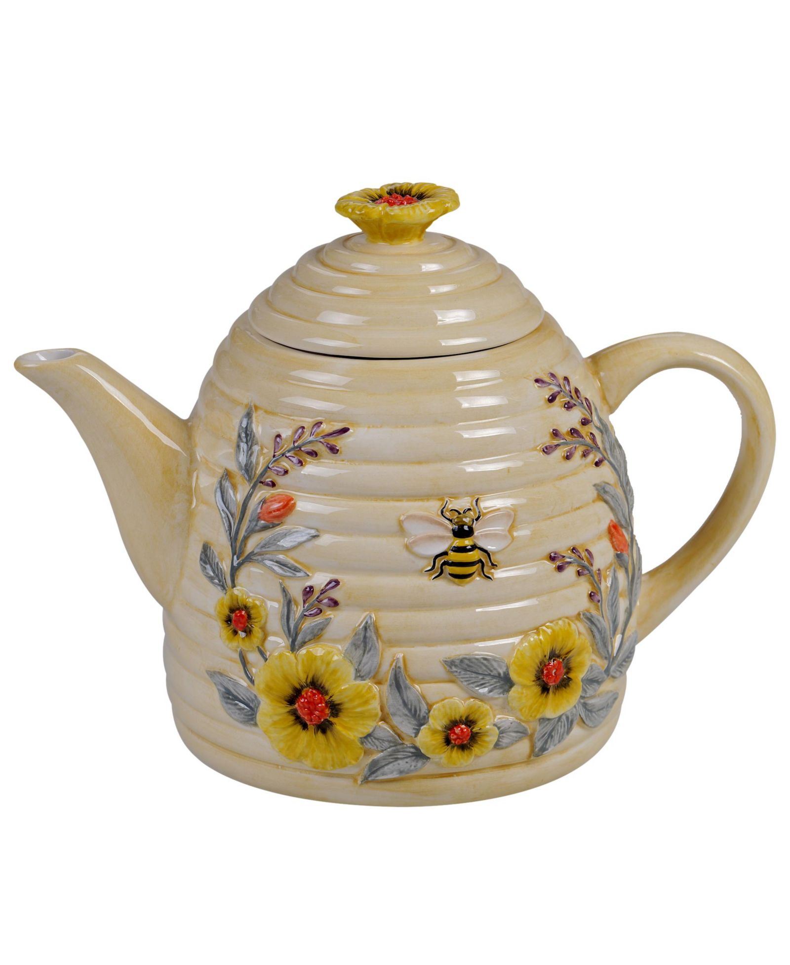 Certified International чайник 3-D Beehive Bee Sweet