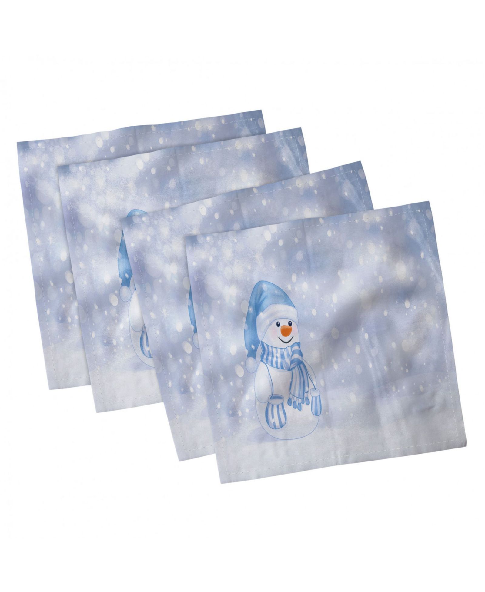 Набор салфеток Ambesonne Winter 4 шт 18" x 18"