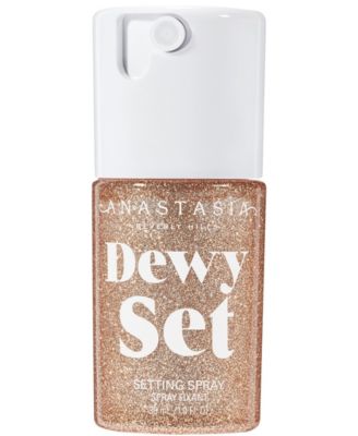 Anastasia Beverly Hills Мини-набор с фиксирующим спреем Dewy Set, 1 oz.