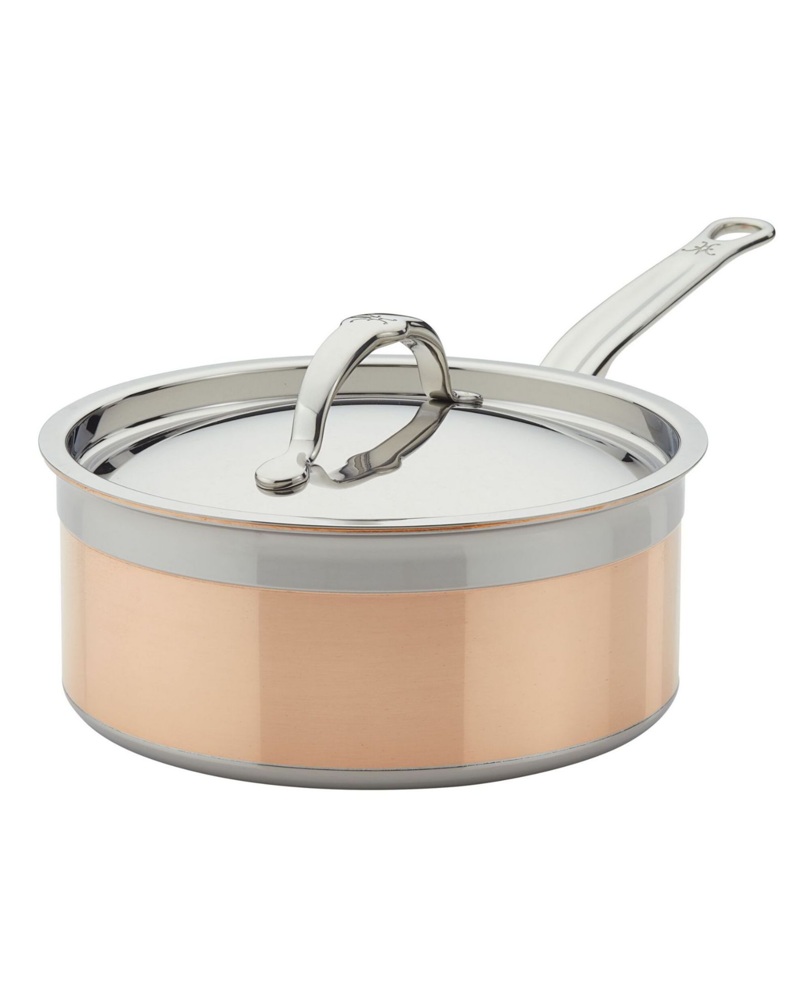 Сотейник Hestan CopperBond Copper Induction 3-Quart Covered