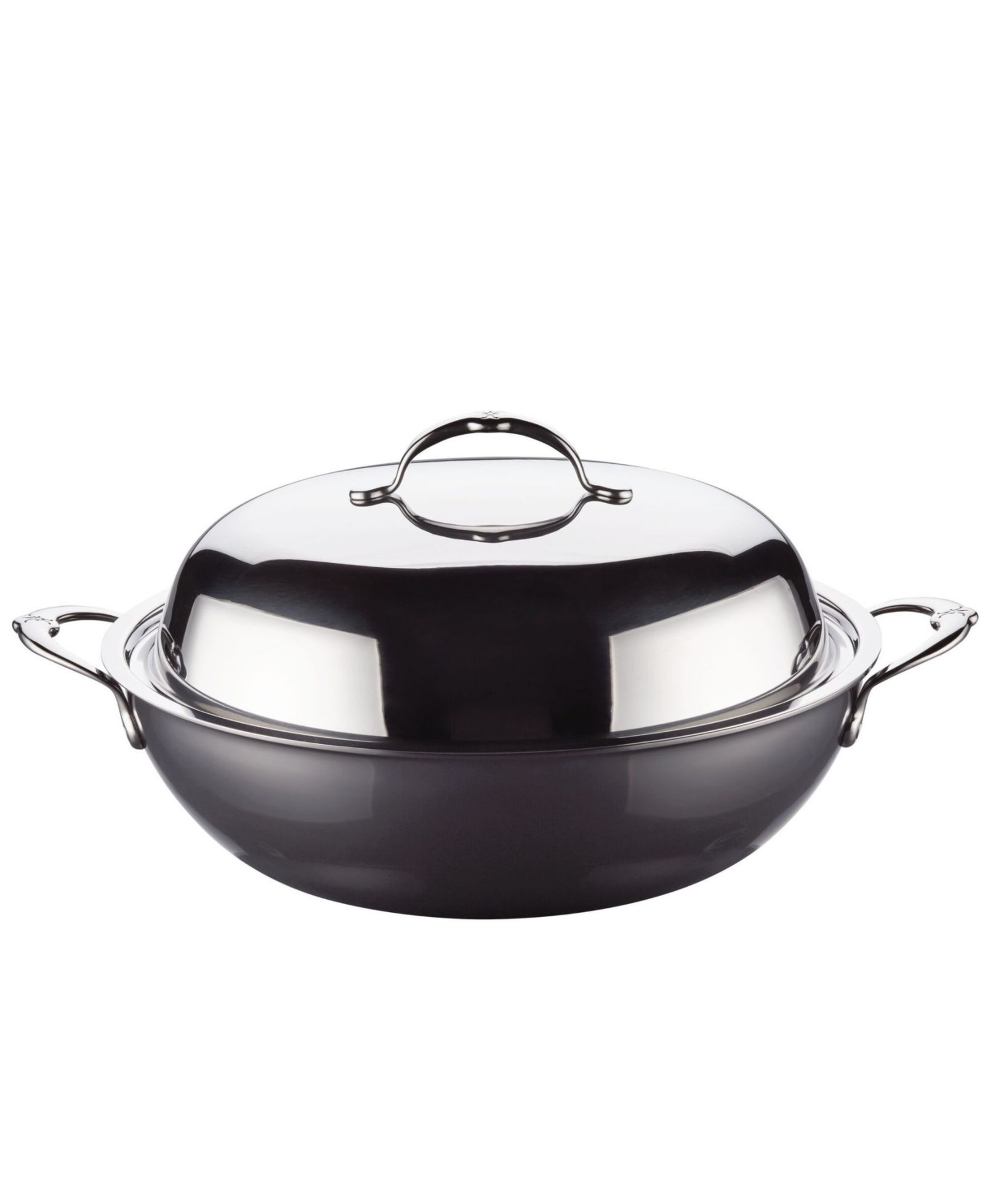 Hestan NanoBond Titanium Stainless Steel 14" Covered Wok