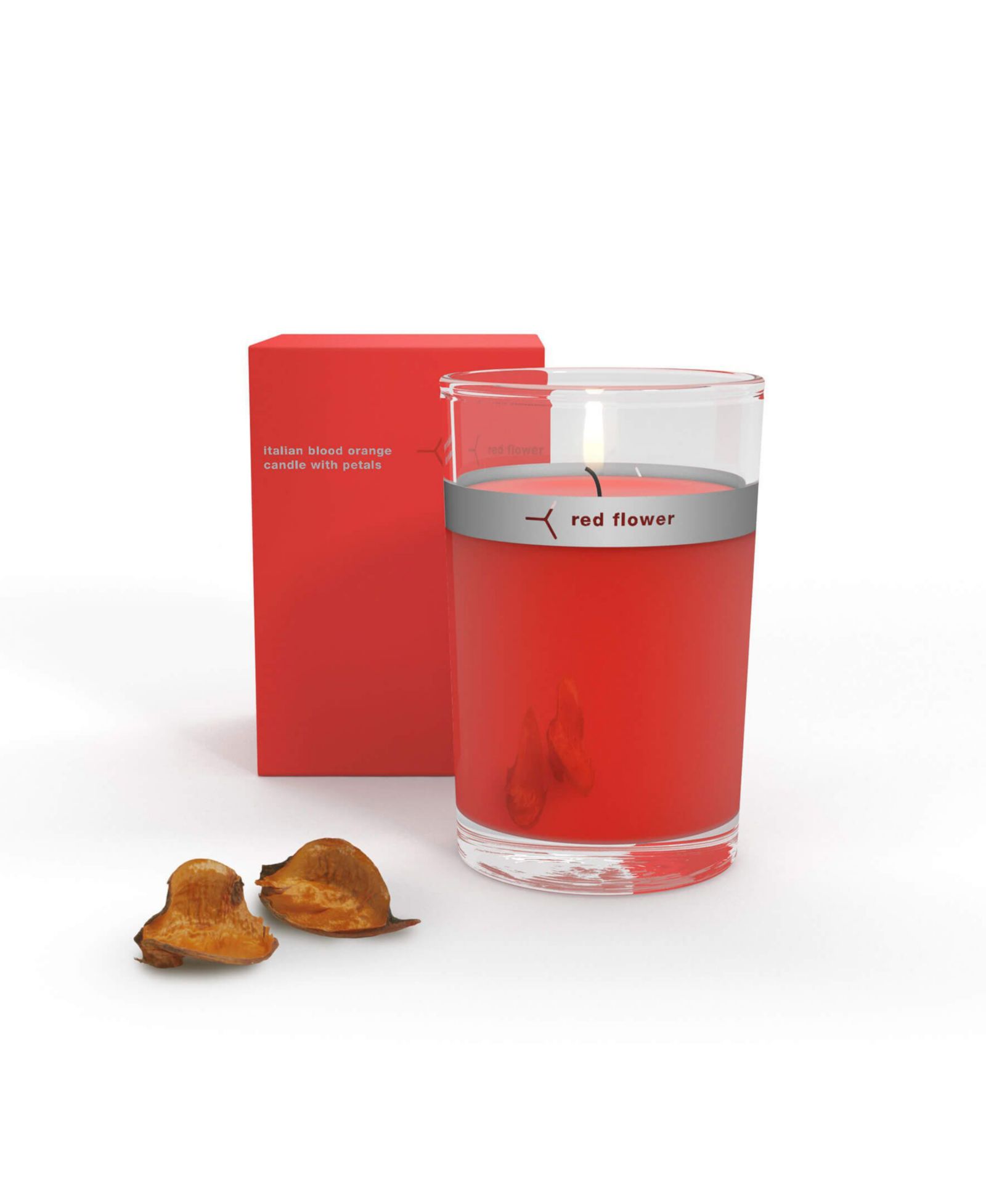 Red Flower свеча с ароматом итальянского красного апельсина, 6 oz