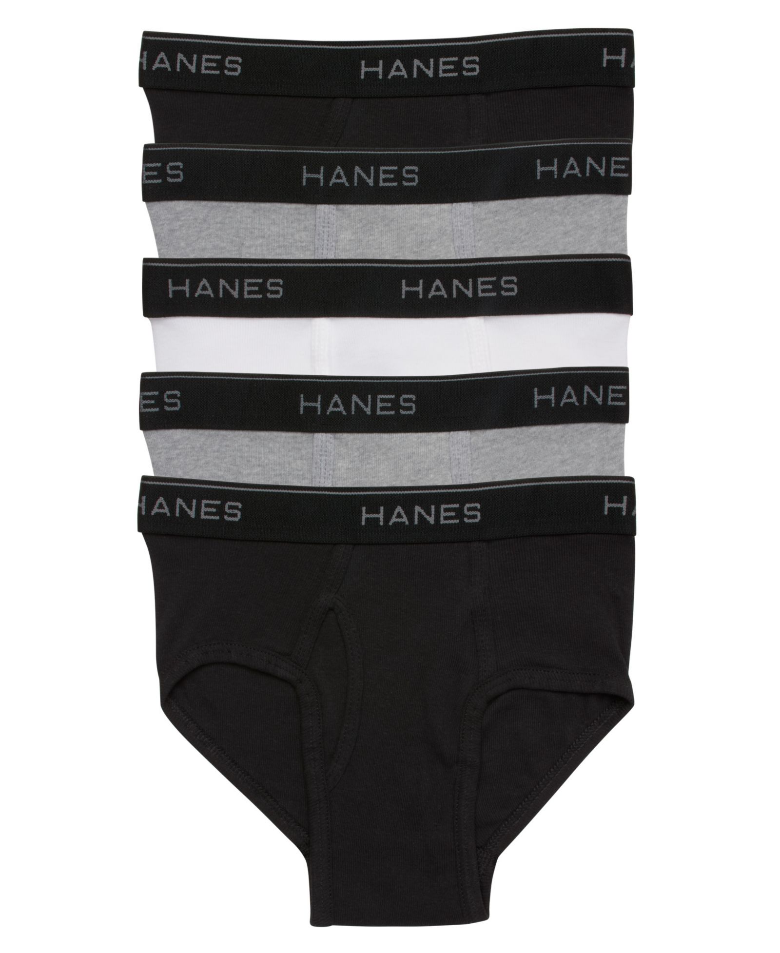 Детские трусы из хлопка Hanes, упаковка 5 шт