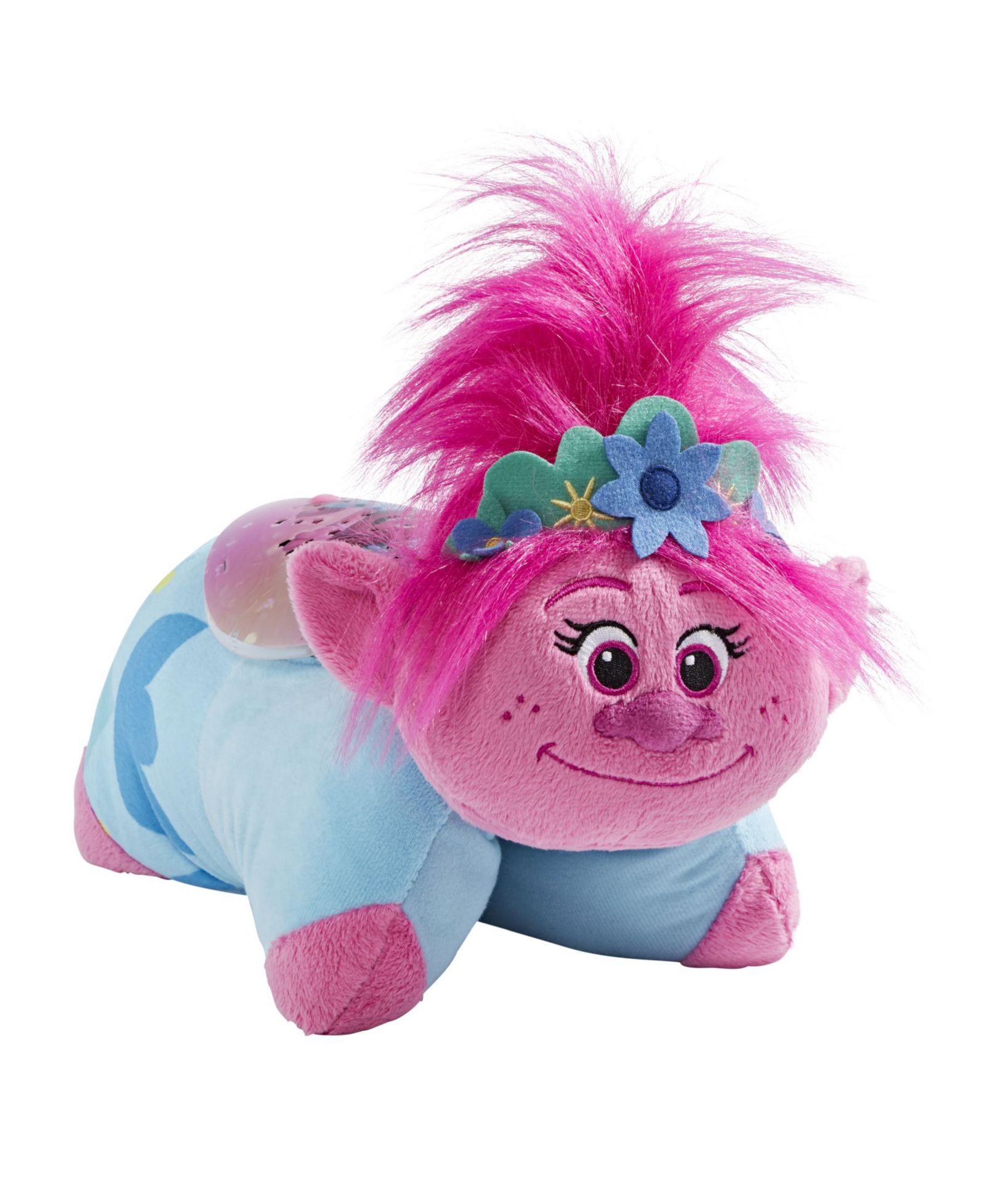 Pillow Pets Dreamworks Trolls Poppy Sleeptime Lite Plush Toy, 1-Piece