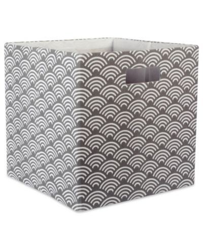 Design Imports Контейнер для хранения из полиэстера с принтом