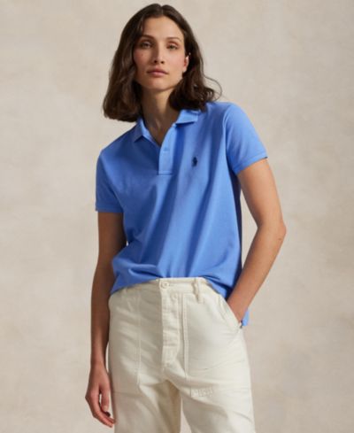 Polo Ralph Lauren Женская классическая сетчатая рубашка поло