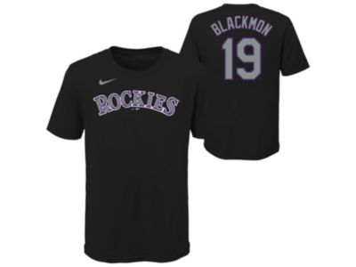 Футболка Nike Charlie Blackmon Colorado Rockies для мальчиков и девочек