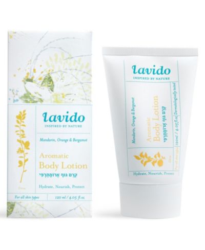 Lavido Aromatic Body Lotion - Mandarin, Orange & Bergamot, 4-oz.