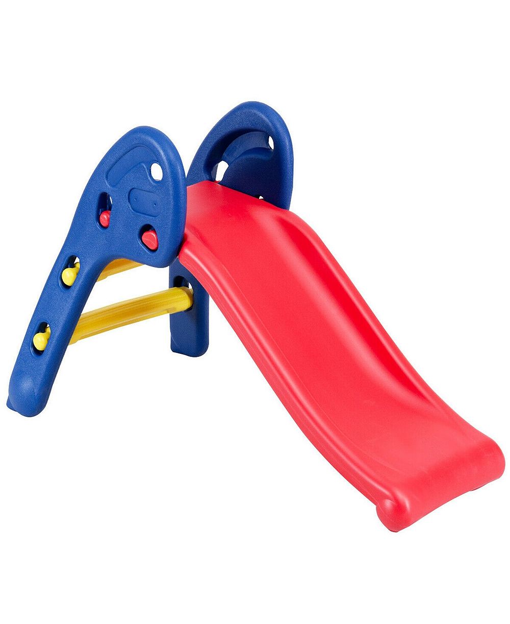 Детская складная горка Costway 2 Step Plastic