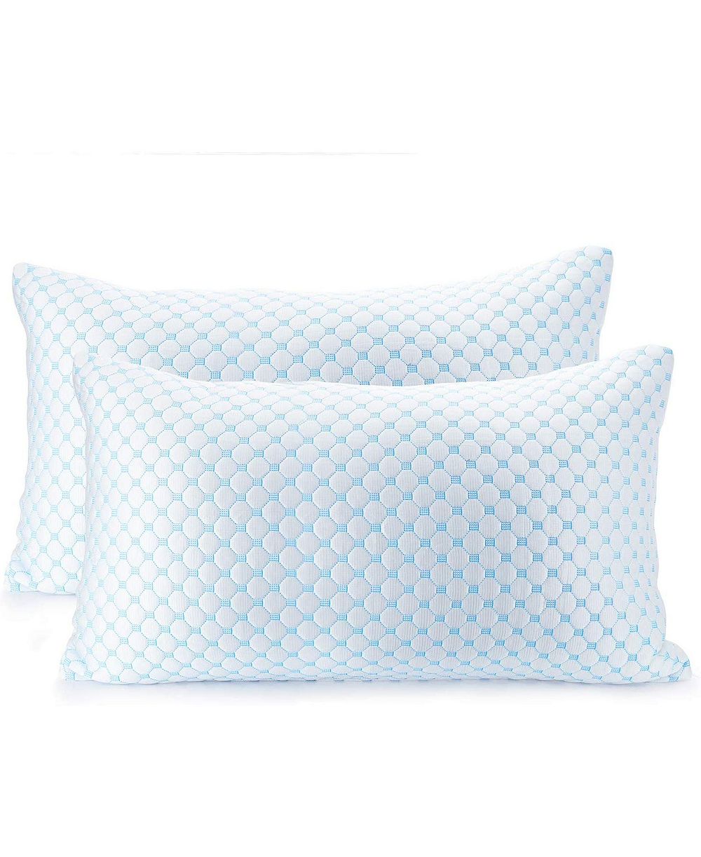 Nestl подушка 2 шт, Ice Silk и Gel Infused Memory Foam, King