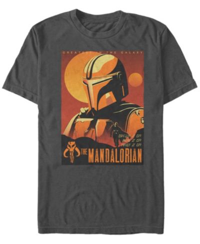 Мужская футболка Fifth Sun Men's Sunset Mandalorian с коротким рукавом
