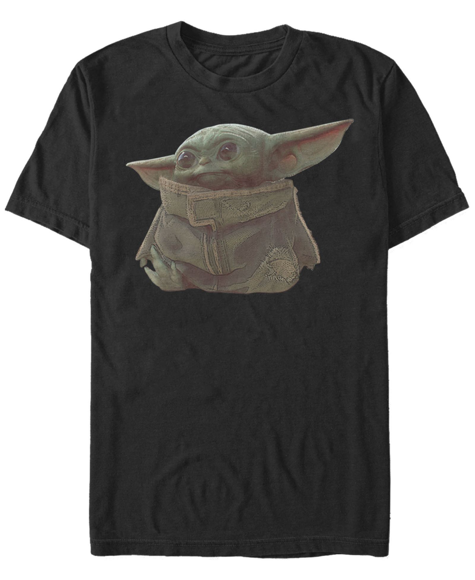 Fifth Sun Men's Star Wars The Mandalorian The Child Portrait Short Sleeve T-shirt