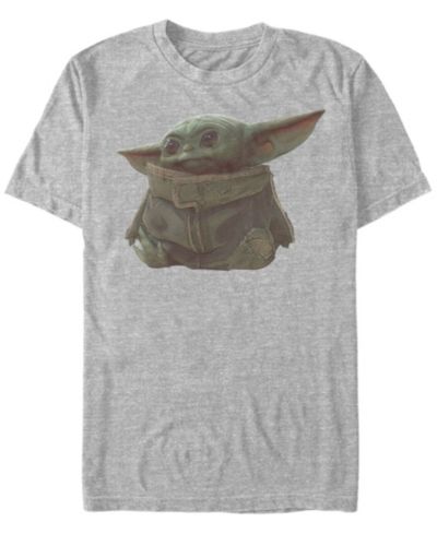 Fifth Sun Star Wars The Mandalorian The Child Portrait Short Sleeve Men's T-shirt