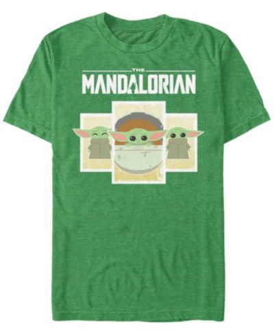Мужская футболка Star Wars The Mandalorian The Child с принтом, короткий рукав