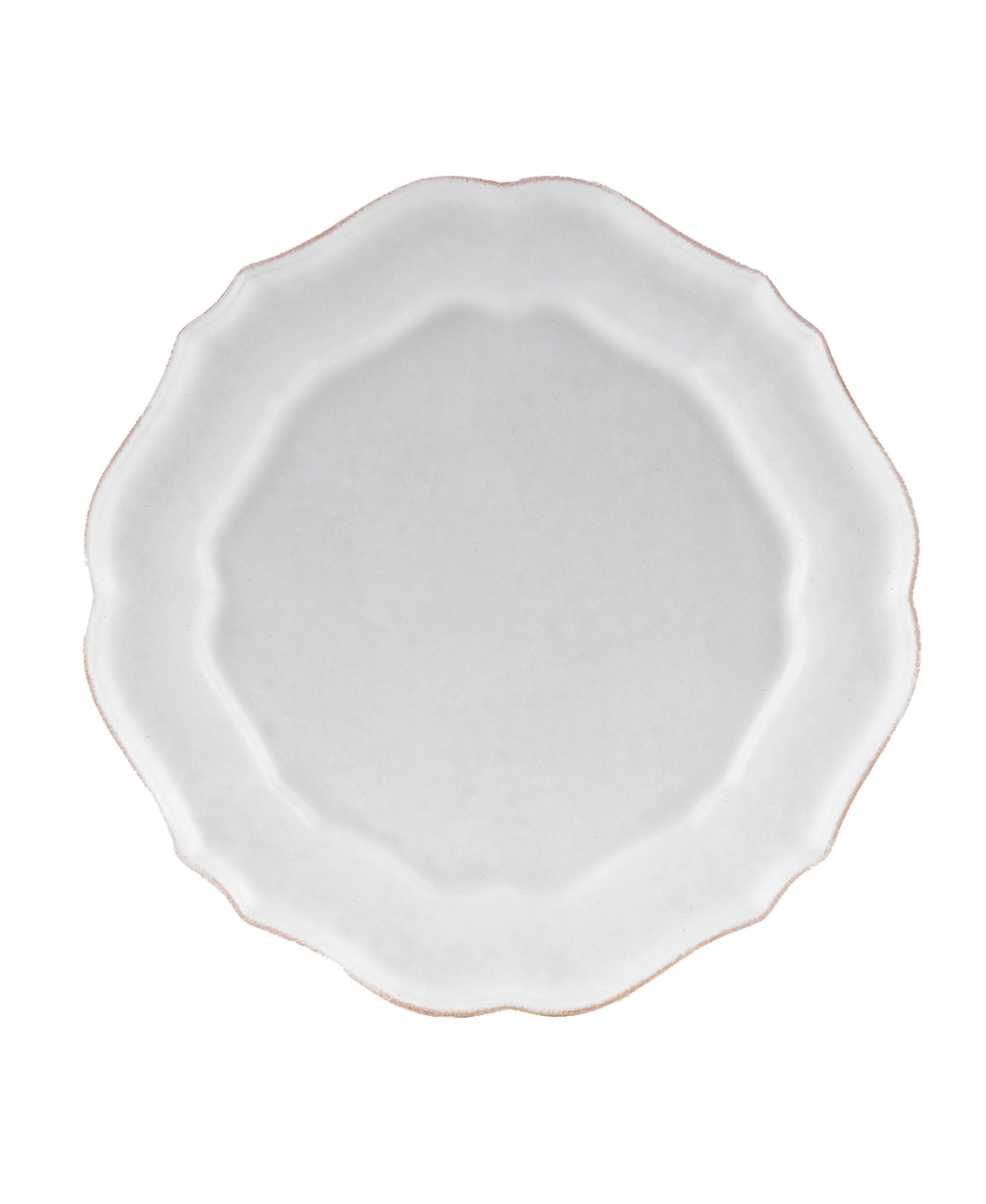 Casafina by Costa Nova Impressions White Dinner Plate