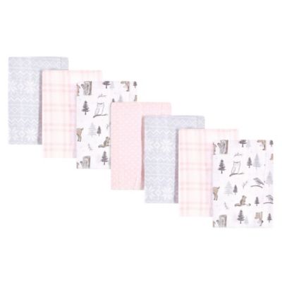 Hudson Baby Girls Flannel салфетки для кормления