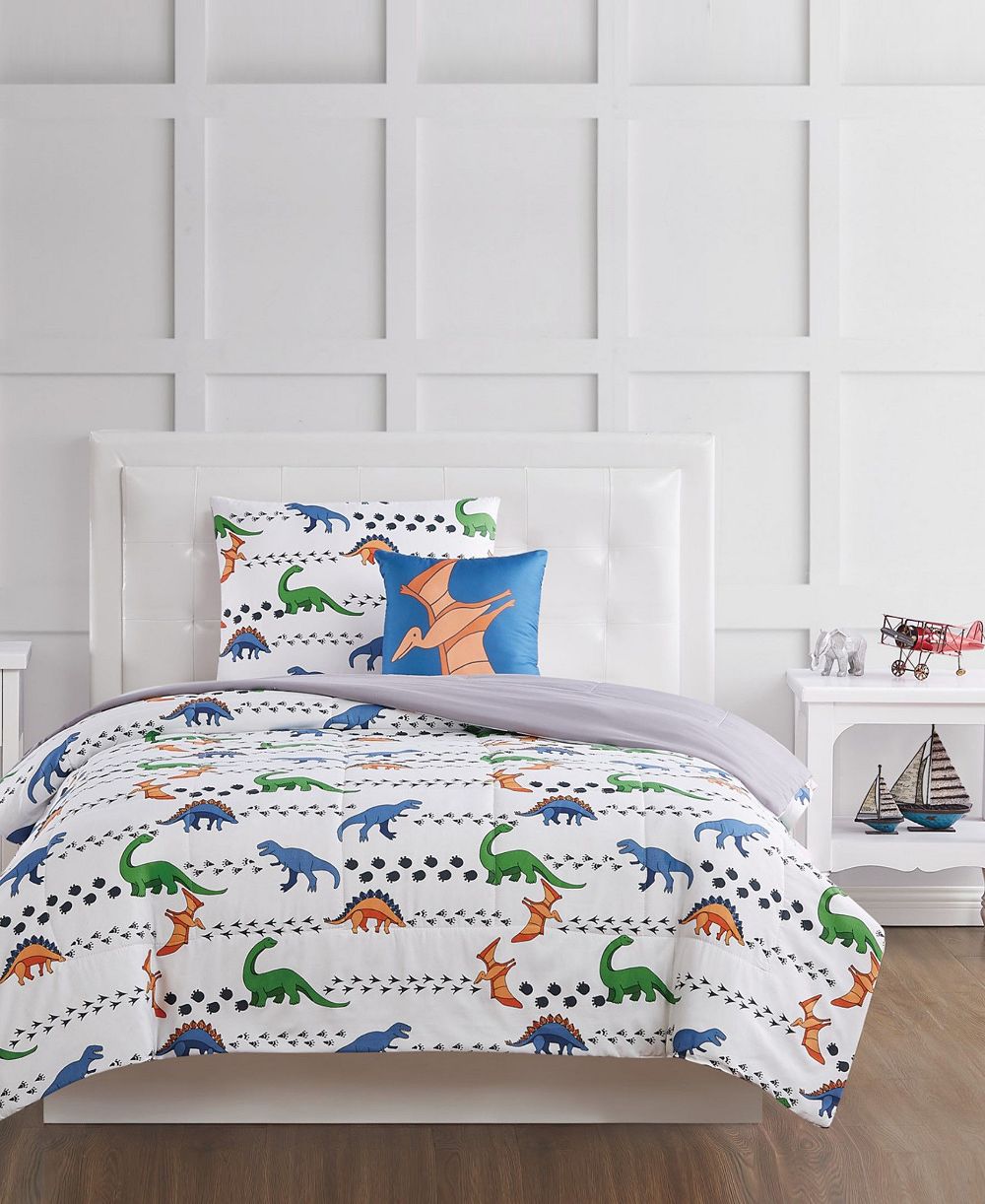 My World Kids Dino Tracks 2-Pc. Comforter Set, Twin