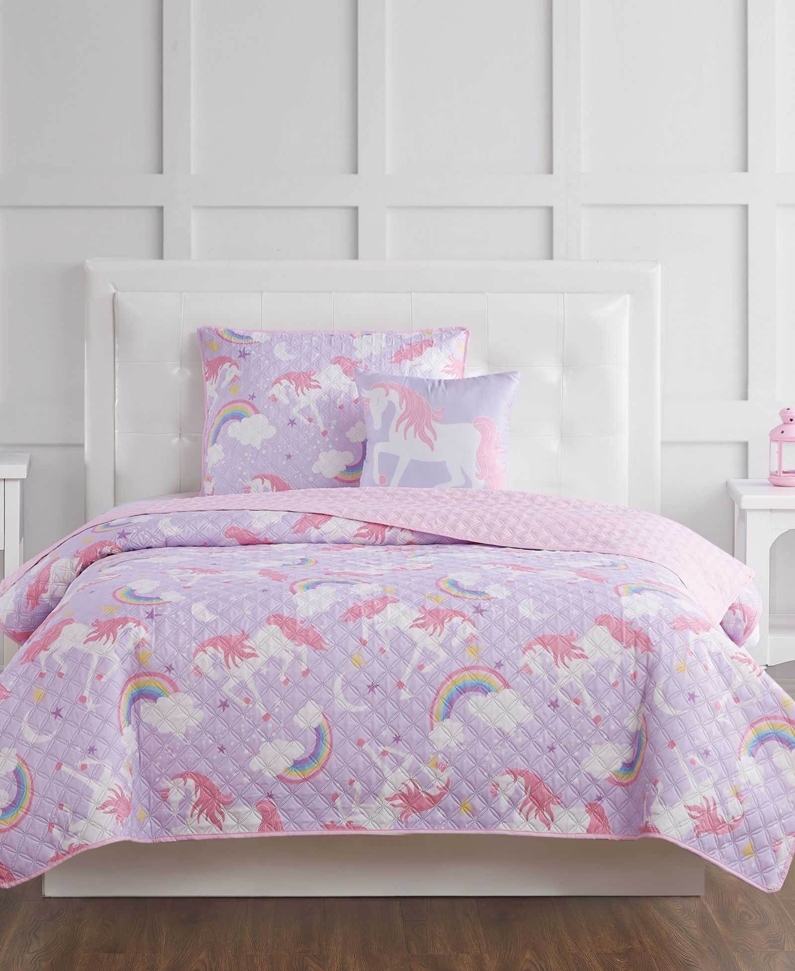 My World RKids ainbow Unicorn 3-Pc. Quilt Set, Full