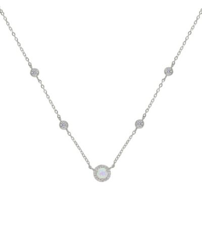 ETTIKA Женское ожерелье Olivia Opal And Crystal